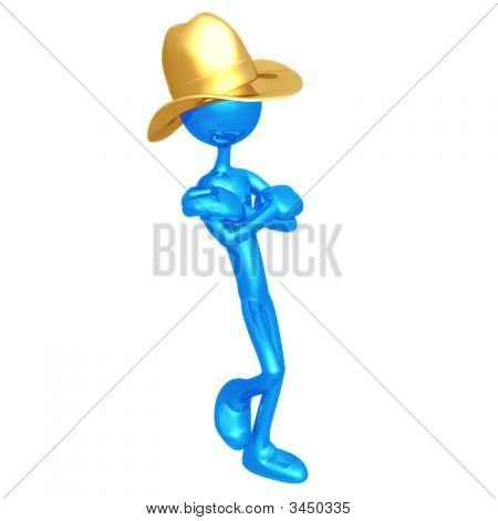 Cowboy hajol