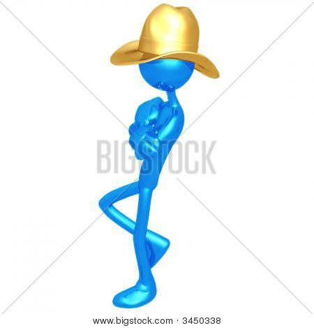 Cowboy hajol