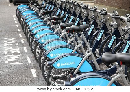 London-City-bikes