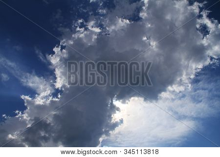 Blue Sky Clear Beautiful Cloud Space Weather