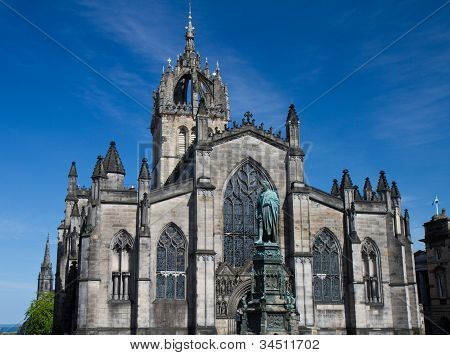 Facade af St. Giles Cathedral