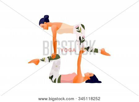 Woman Practicing Yoga Exercise, Yoga Pose. International Yoga Day.