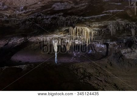 The  Prometheus Cave (also Kumistavi Cave) Near Tskaltubo In The Imereti Region, Georgia