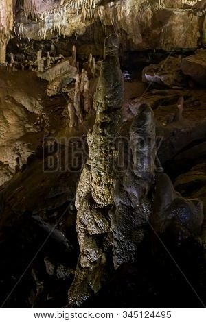 The  Prometheus Cave (also Kumistavi Cave) Near Tskaltubo In The Imereti Region, Georgia