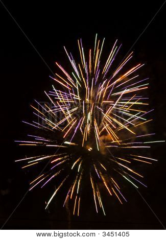 fogos de artifício