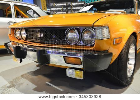 Pasay, Ph - Nov. 16: 1976 Toyota Celica Gt At Manila Auto Salon On November 16, 2019 In Smx Conventi