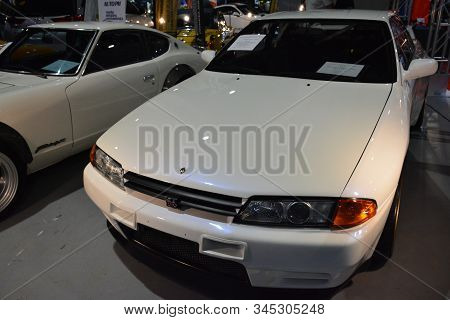 Pasay, Ph - Nov. 16: Nissan Skyline Gtr At Manila Auto Salon On November 16, 2019 In Smx Convention 