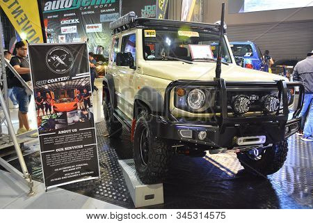 Pasay, Ph - Nov. 16: 2019 Suzuki Jimny At Manila Auto Salon On November 16, 2019 In Smx Convention C