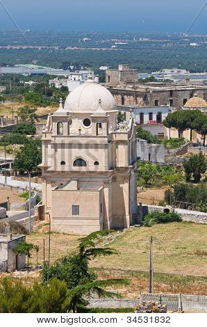 Madonna della Grata Sanctuary. Ostuni. Puglia. Itálie.