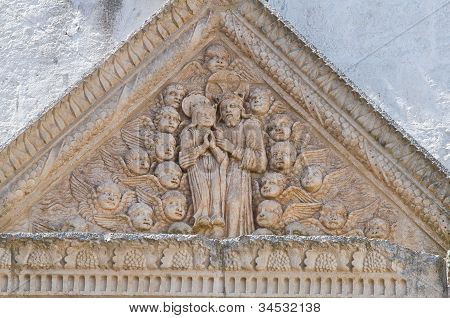 Kilise, Spirito Santo. Ostuni. Puglia. İtalya.