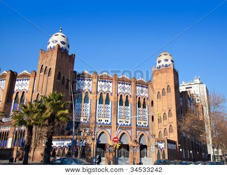 Arena di Barcellona La monumentale bizantino e mudéjar stile moresco Gran via