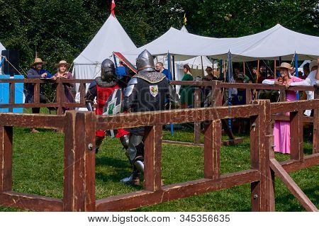 A Turnament Of Medieval Knights
