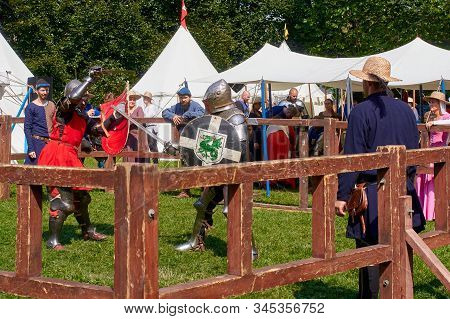A Turnament Of Medieval Knights