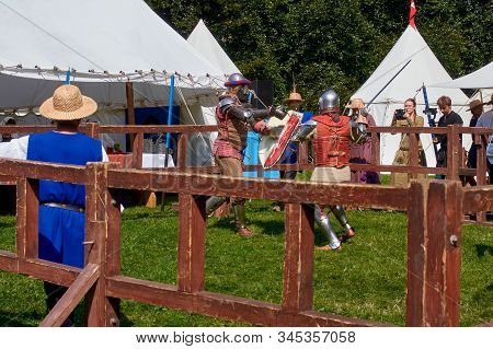 A Turnament Of Medieval Knights
