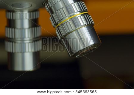 Close Up Of Odjectives With Soft Focus On Bright Background