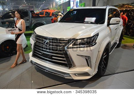 Pasay, Ph - Nov. 16: Lexus Lx 570 Suv At Manila Auto Salon On November 16, 2019 In Smx Convention Ce