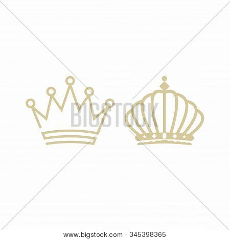 Amazing Crown Logo For The King And Queen