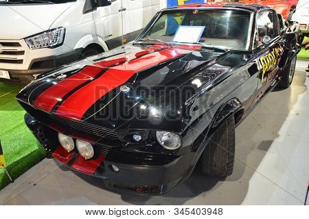 Pasay, Ph - Nov. 16: Shelby Cobra Gt 500 At Manila Auto Salon On November 16, 2019 In Smx Convention
