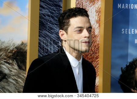 Rami Malek at the Los Angeles premiere of 'Dolittle' held at the Regency Village Theatre in Westwood, USA on January 11, 2020.