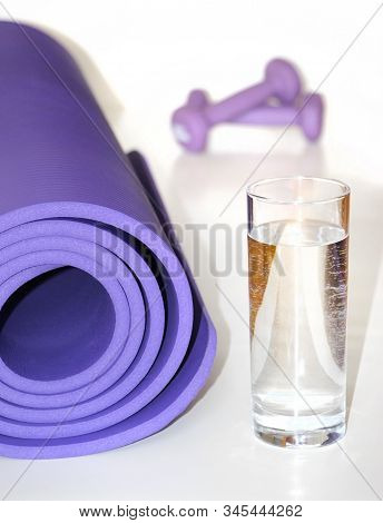 Mat. Fitness. Diet. Sport. Karemat. Health. Activity. Yoga. Gymnastics. Training.