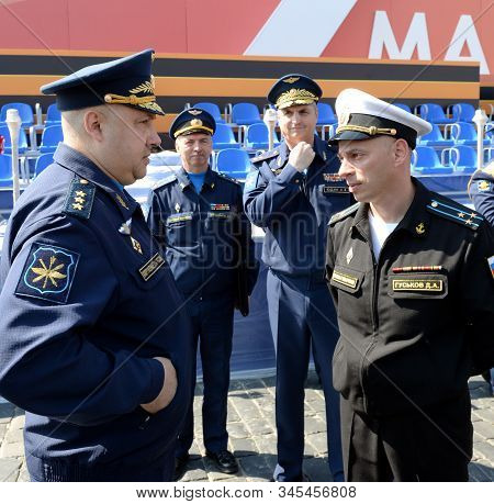 Moscow, Russia - May 7, 2019:commander-in-chief Of The Aerospace Forces Of The Russian Federation, C