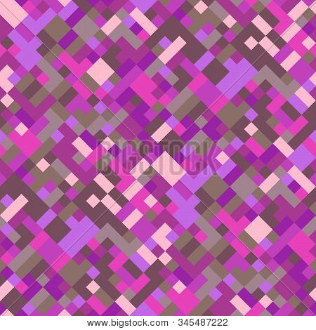Colorful Diagonal Geometrical Pattern Background - Abstract Vector Design