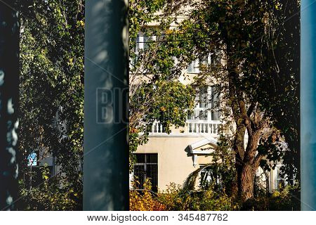 View Of A Cozy House In The Center Of Volzhsky