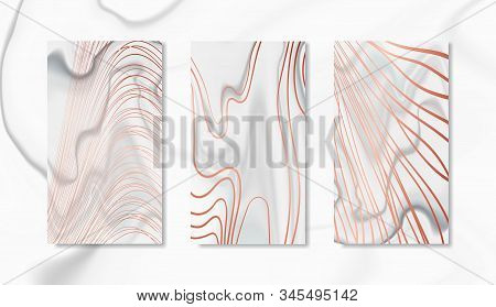 Pink Gold Marble Wallpaper