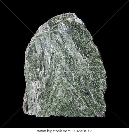Crystal Actinolite สีเขียว