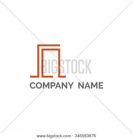 Initial Letter Logo Template Design Isolated On White Background, Vector Illustration