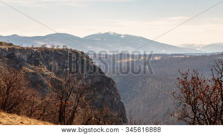 The Val Rosandra, A Beautiful Valley Near The City Of Trieste In A Spring Morning