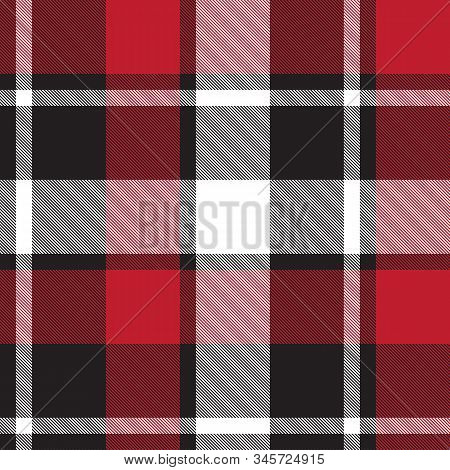 Classic Modern Plaid Tartan Seamless Pattern
