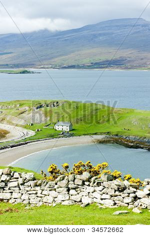 V Loch Eriboll, Vysočiny, Skotsko