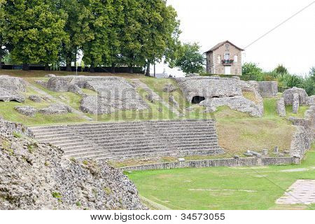 Římské divadlo, Autun, Burgundsko, Francie