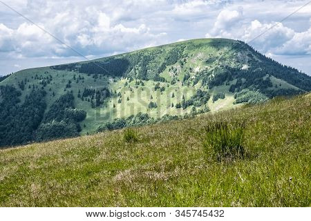 Big Fatra Mountains, Slovak Republic. Seasonal Natural Scene. Travel Destination. Hiking Theme.
