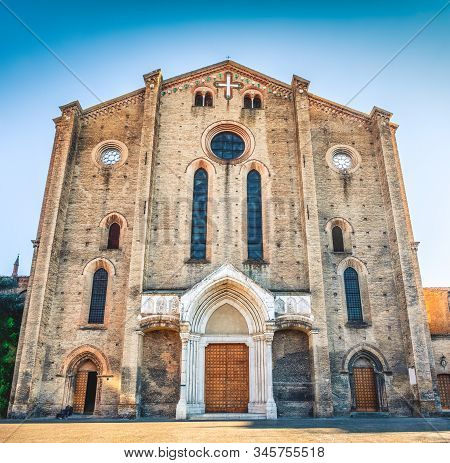 Bologna Local Landmark Of Emilia Romagna Region Of Italy - Basilica Of San Francesco .