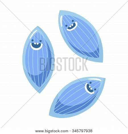 Bacteria Of Virus Vector Icon.cartoon Vector Icon Isolated On White Background Bacteria Of Virus .