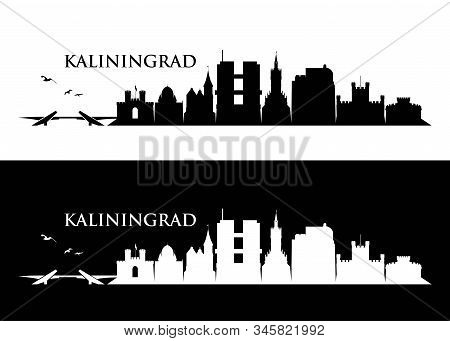 Kaliningrad Skyline - Russia - Vector Illustration - Vector
