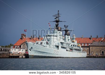 Copenhagen, Denmark - July 29, 2015: Hdms Peder Skram Was A Peder Skram Class Frigate In The Royal D