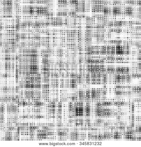 Geometric Abstract Pattern In Low Poly Style.
