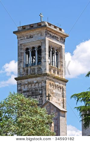 Madonna della Scala Abbey. Noci. Puglia. Italien.