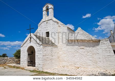 St. Maria di Barsento Church. Noci. Puglia. Italien.