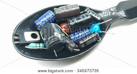 Utter Pardesh / India - Mobile Parts , A Picture Of Mobile Parts In Noida June 18 2019