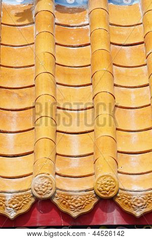 Orange Tile Roof.