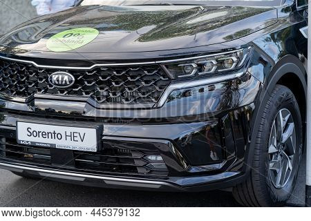 Galati, Romania - September 15, 2021: Kia Sorento Hev