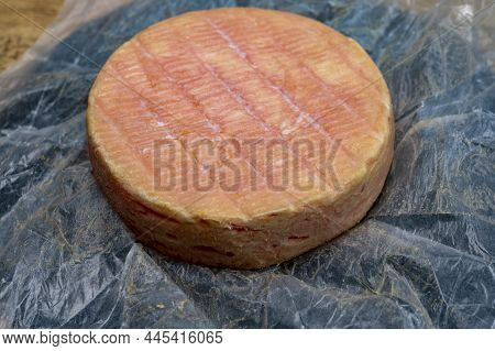 Munster Gerome French Cheese, Strong-smelling Soft Cheese With Subtle Taste, Made Mainly From Milk F