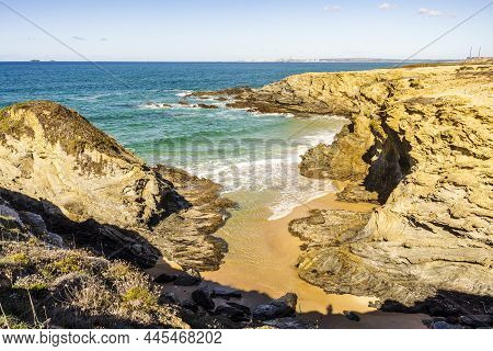 Spectacular Cliffs And Beaches On Vicentina Coast, Sines, Alentejo, Portugal
