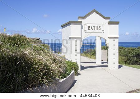 Baden ingang, Coogee, Sydney