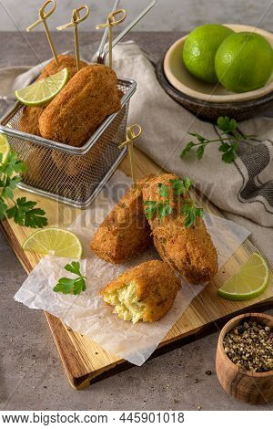 Cod Dumplings, Or 
