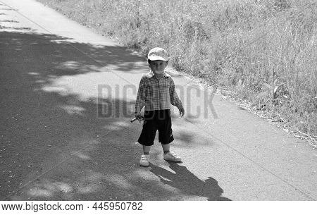 Beautiful Baby Boy With Child Face Posing Photographer